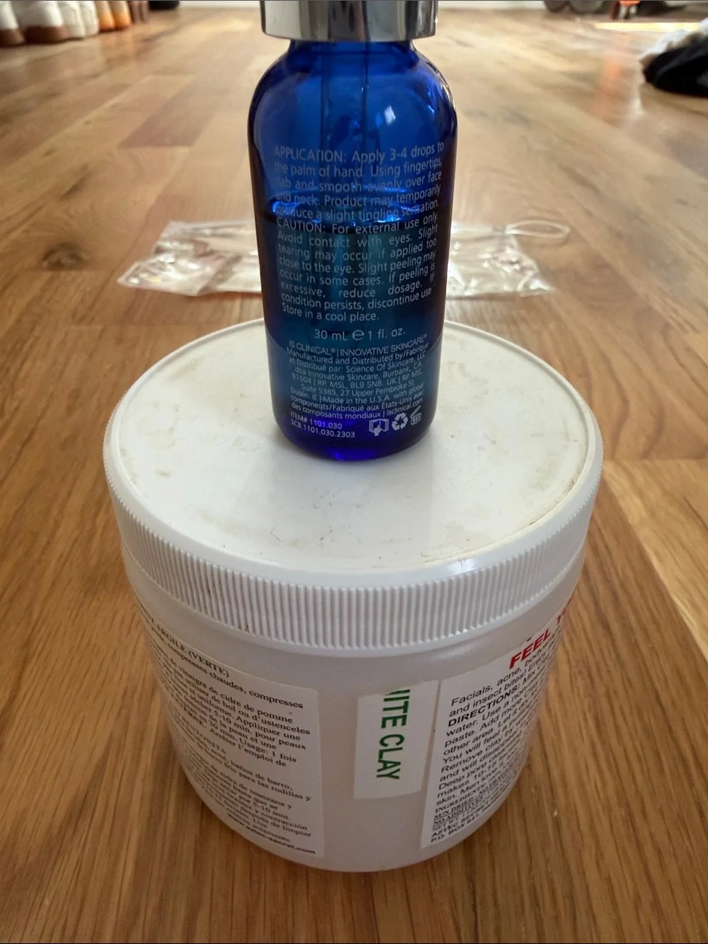 iS active serum + Facial kit bundle